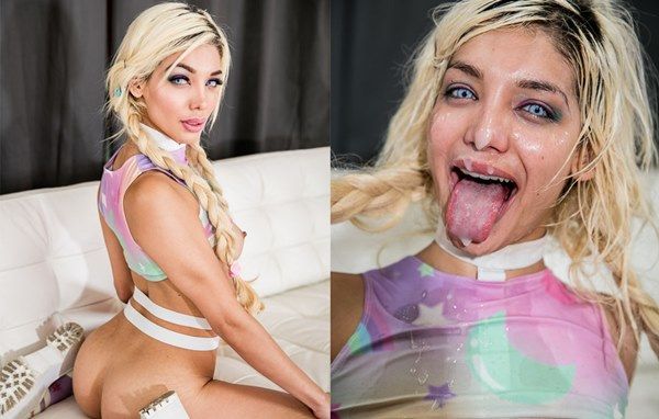 Тип жестко разорвал сексапильную девочку-конфетку