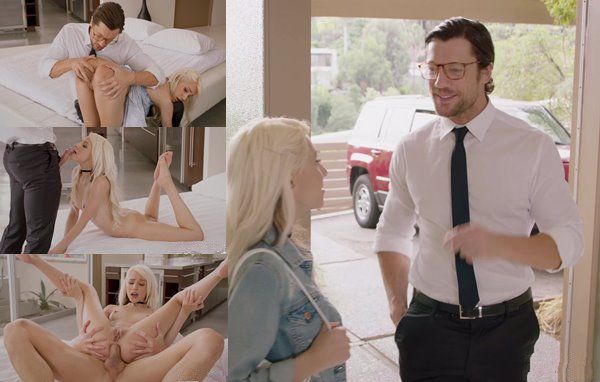 Наблюдала как горячий красавчик трахается с сестрой и сказала ему, что будет лучше чем с сестрой